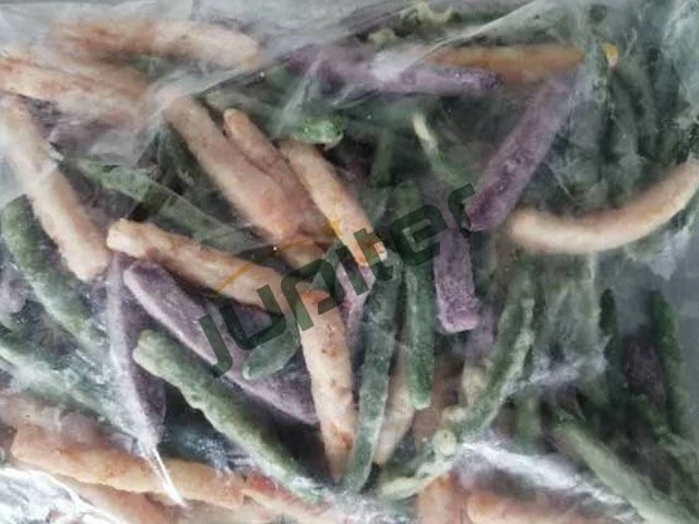Frozen Vegetables Chips-Purple Potato With Carrot And Green Bean